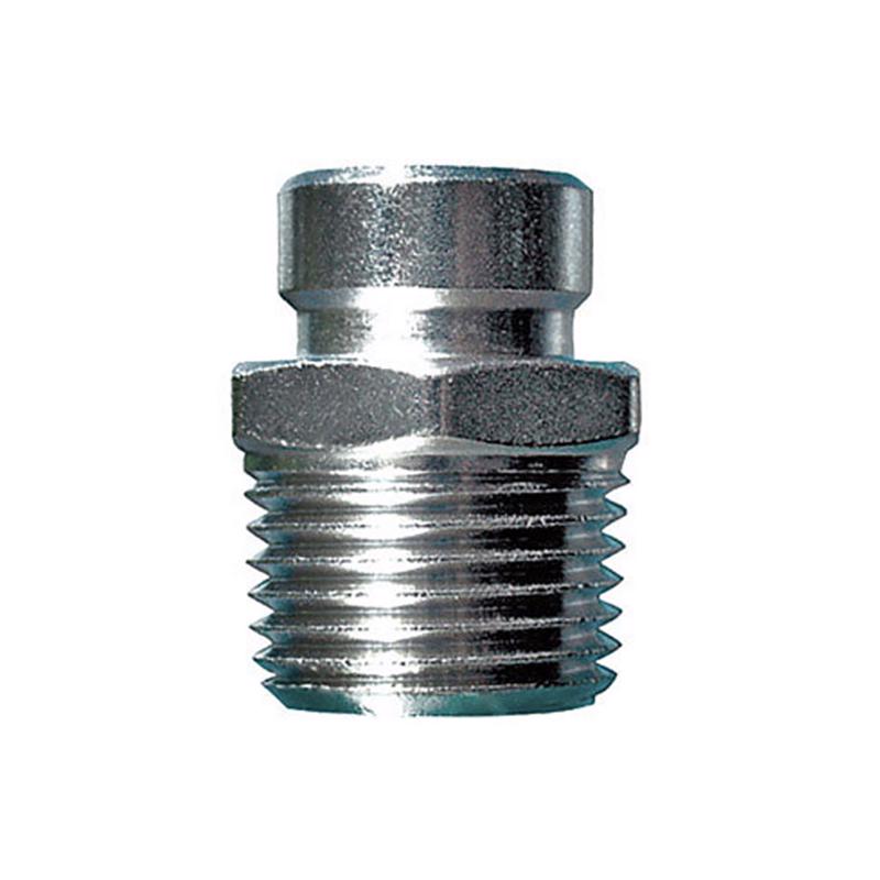 Anderson Metals 1/2 in. Female Compression Swivel in. X 1/2 in. D MPT Yellow/Brass Chrome Compressio
