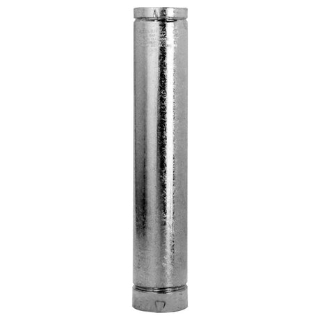 Selkirk 5 in. D X 36 in. L Aluminum/Galvanized Steel Round Gas Vent Pipe, Pack of 6