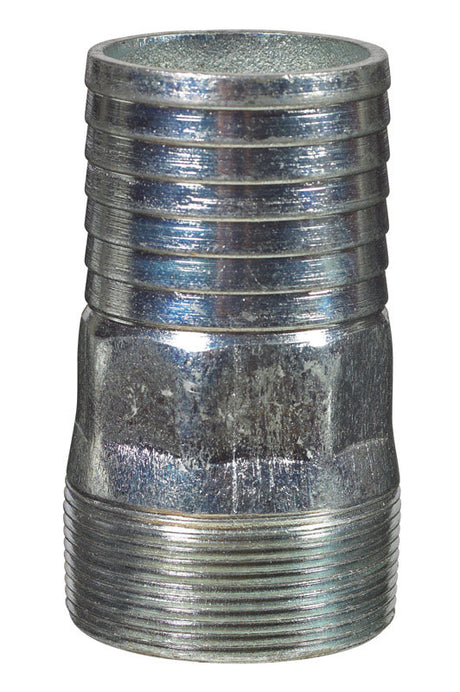 STZ Industries 2 in. Barb X 2 in. D MPT Galvanized Steel Adapter