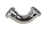 Ace 1-1/4 in. Slip X 1-1/4 in. D Slip Chrome Polished Brass Coupling
