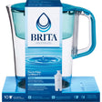 Brita Tahoe 10 cups Blue/Clear Water Filter Pitcher