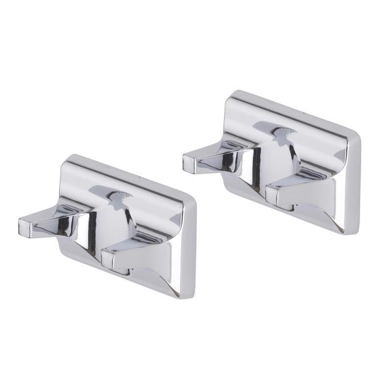 OakBrook Collection Chrome Silver Double Robe Hook