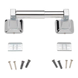 OakBrook Chrome Metallic Toilet Paper Holder
