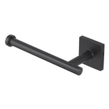 OakBrook Matte Black Toilet Paper Holder