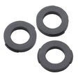 Oakbrook Collection Black Rubber Shower Washers