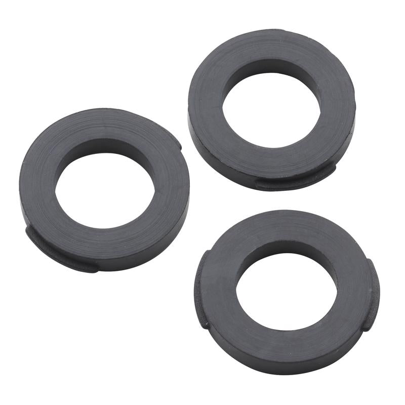 Oakbrook Collection Black Rubber Shower Washers