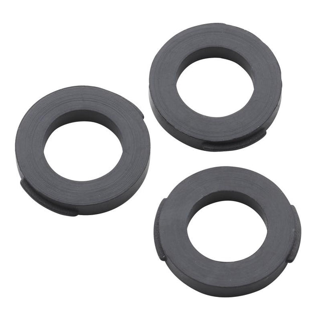 Oakbrook Collection Black Rubber Shower Washers