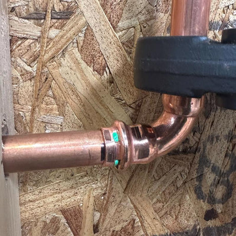 QuickFitting 1/2 in. Press in. X 1/2 in. D Press in. Copper 90 Degree Elbow