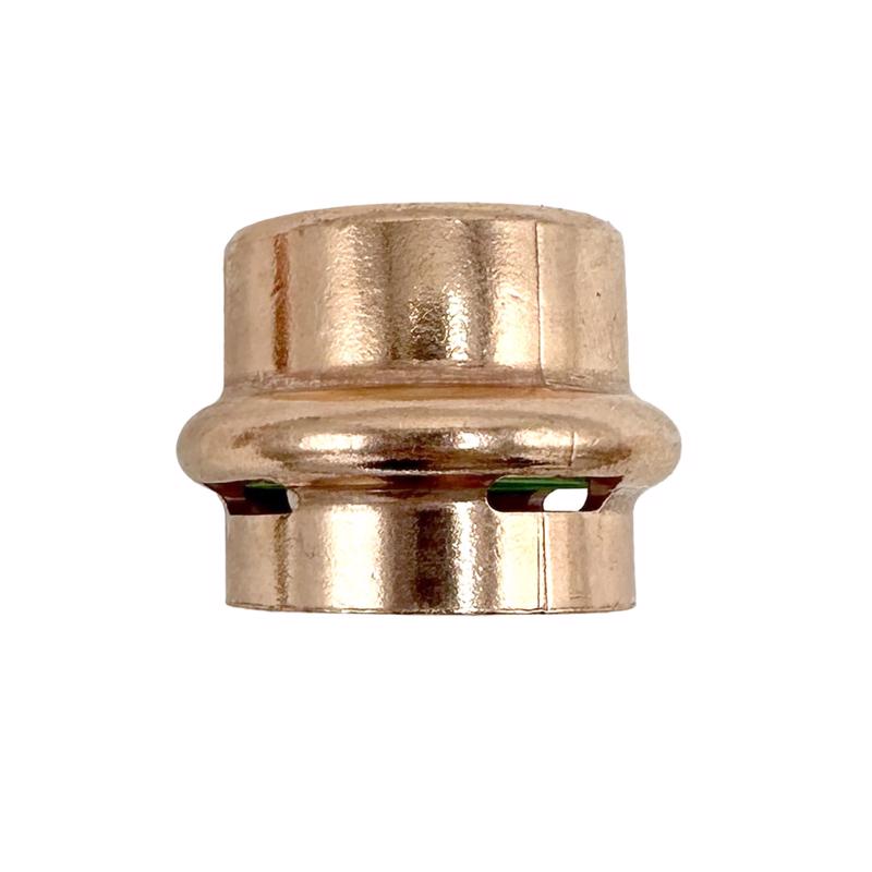 QuickFitting 1/2 in. Press in. Cap in. Copper Cap