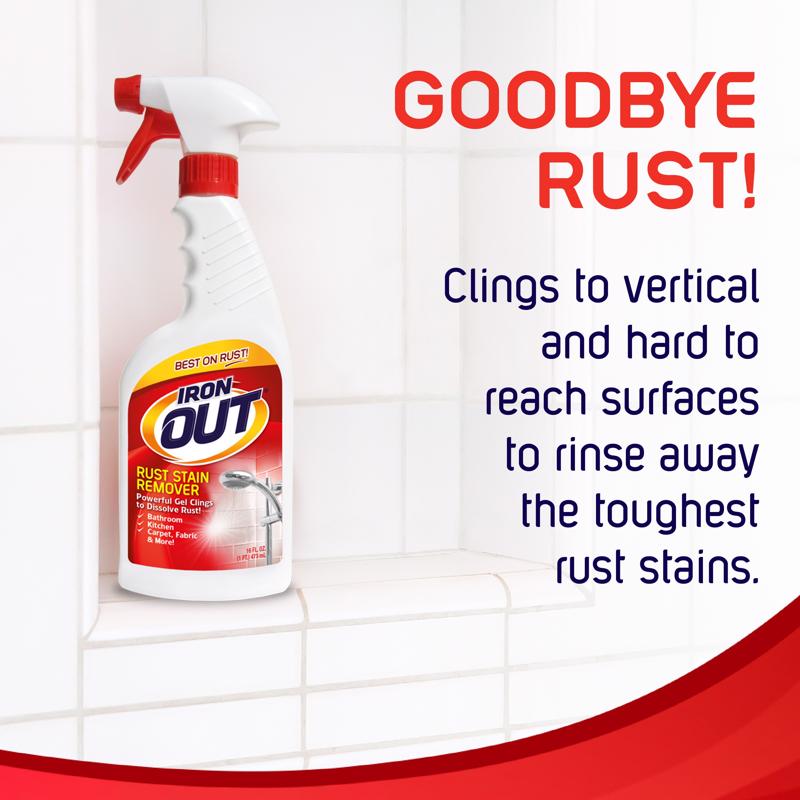 IronOut 16 oz Rust Remover, Pack of 6