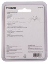 ProSource GB72733-PS Ceiling Track Hook, 1.5 in L, 0.35 in H, PVC, Clear, Wall Mount Mounting