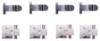 ProSource LR-180-PS Snap Fastener, Steel, Zinc