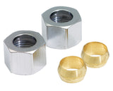 Ace 3/8 in. Compression X 3/8 in. D Compression Compression Nut Kit 2 pk, Pack of 5