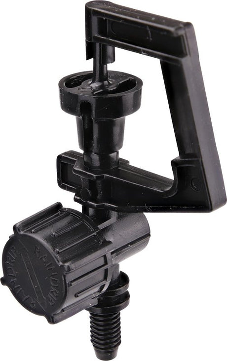 Raindrip A184010B Rotary Sprinkler, #10-32 Connection, NFT, 15 sq-ft, Full, Plastic