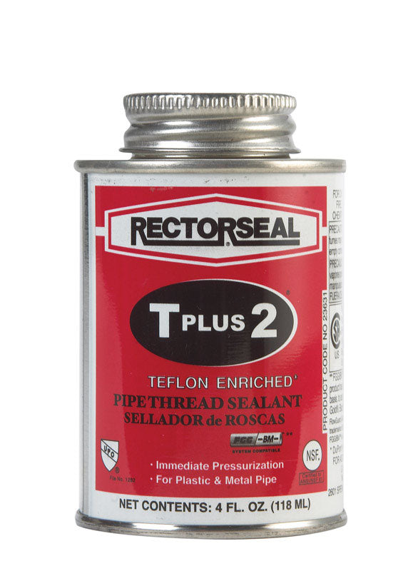 RectorSeal White Pipe Thread Sealant 4 oz