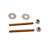 Plumb Pak Toilet Bolts Set Brass