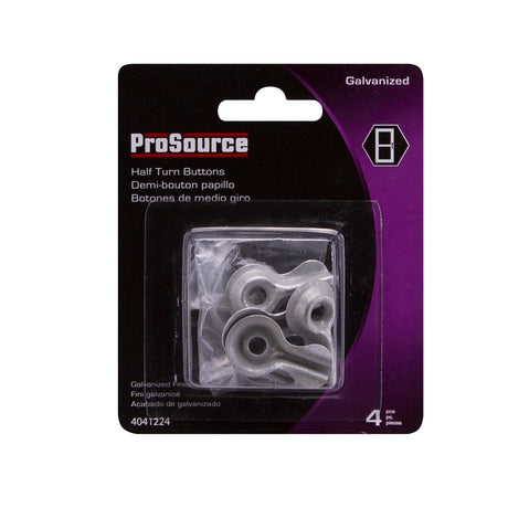 ProSource 23167MGB-PS Turn Button, Galvanized Steel, 1-1/4 in L Dimensions