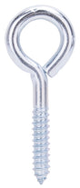 ProSource LR259 Lag Screw Eye, 14 mm Thread, Screw Thread, 2.25 in L Thread, 2 in Dia Eye, 467 lb Working Load, Steel, Pack of 10