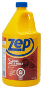 Zep ZUCAL128 Calcium/Lime/Rust Cleaner, 1 gal, Liquid, Light Yellow, Pack of 4