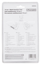 Vulcan NT619 14-in-1 Multi-Tool, 14-Function, Foldable Handle