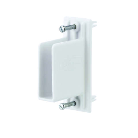 Rubbermaid 16 in. H X 12 in. W X 2.9 in. L Metal Fast Set Wall/End Bracket W/Drive Pin