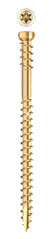 SCREW RT COMPOSITE 8X2-1/2IN