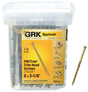 GRK Fasteners 115734 Finishing Screw, #8 Thread, 3-1/8 in L, Trim Head, Star Drive, Steel, 300 PK