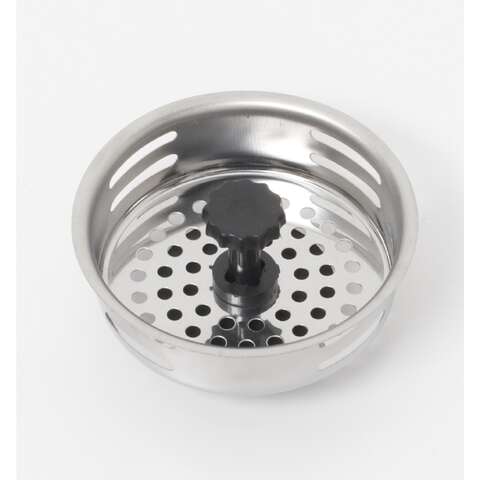 Farberware Chrome Stainless Steel Kitchen Sink Strainer