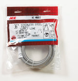 Ace 1/2 in. FIP X 1/2 in. D FIP 36 in. Braided Stainless Steel Supply Line