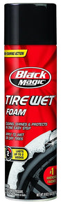 Black Magic 800002220/22145 Tire Wet Foam, 18 oz, Aerosol Can, Liquid, Cherry