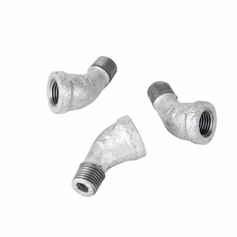 STZ Industries 1/8 in. FIP each X 1/8 in. D MIP Galvanized Malleable Iron 45 degree Street Elbow