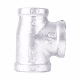 STZ Industries 3/4 in. FIP each X 1/2 in. D FIP FIP Galvanized Malleable Iron Reducing Tee
