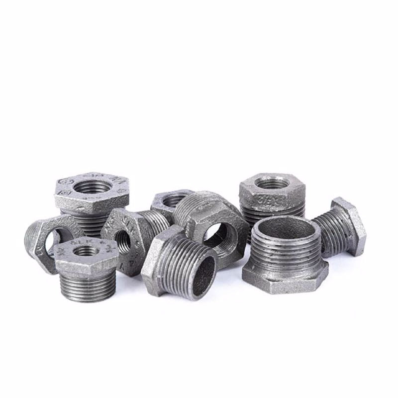 STZ Industries 1-1/4 in. MIP each X 1 in. D FIP Black Malleable Iron Hex Bushing