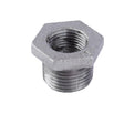 STZ Industries 1/2 in. MIP each X 3/8 in. D FIP Black Malleable Iron Hex Bushing, Pack of 5