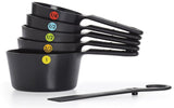 Good Grips 11110901 Measuring Cup Set, Plastic, Black