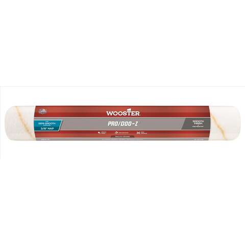 Wooster Pro/Doo-Z Woven Fabric 12 in. W X 3/8 in. Regular Paint Roller Cover 1 pk