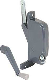 Prime-Line H 3668 Window Operator, For: Air Control-Keller Awning Windows, Right, Aluminum, Baked-On Enamel