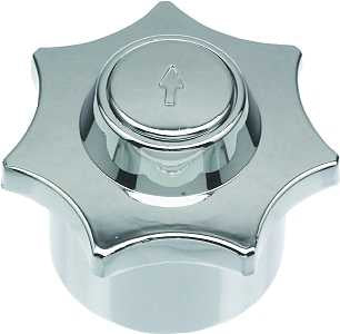 Danco 88079 Diverter Handle, Zinc, Chrome Plated, For: American Standard Single Handle Tub/Shower Faucets