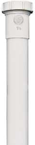 Plumb Pak PP40-8W Pipe Extension Tube, 1-1/2 in, 8 in L, Slip-Joint, Plastic, White