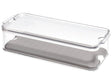 iDESIGN Crisp Produce 71343 Fridge Bin, 15.72 in L, 6.32 in W, 3.76 in H, Plastic, Clear, Pack of 6