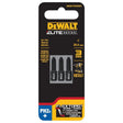 DEWALT ELITE Series DWAF1PH2RIR3 Insert Bit, Star Drive, 1/4 in Shank, Hex Shank, 1 in L, Steel