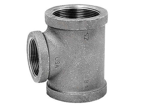 Anvil 1/2 in. FPT X 3/4 in. D FPT 3/4 in. D FPT Galvanized Malleable Iron Reducing Tee