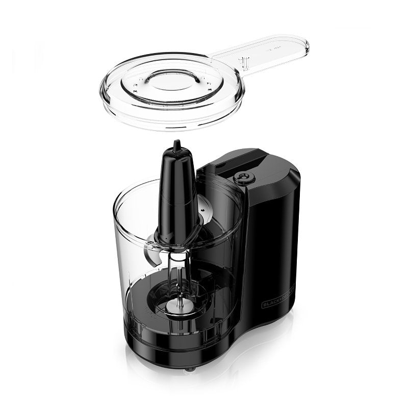 Black+Decker HC300B Food Chopper, 3 Cups Capacity, Black