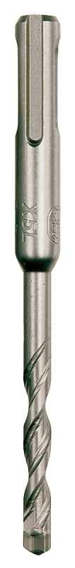 Bosch Bulldog HCFC2040 Hammer Drill Bit, 1/4 in Dia, 4 in OAL, Variable Flute, 2-Flute, 25/64 in Dia Shank