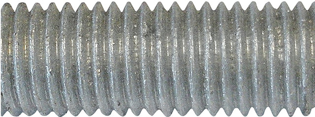 PFC 770053-BR Threaded Rod, 1/2-13 in Thread, 6 ft L, A Grade, Carbon Steel, Galvanized, NC Thread