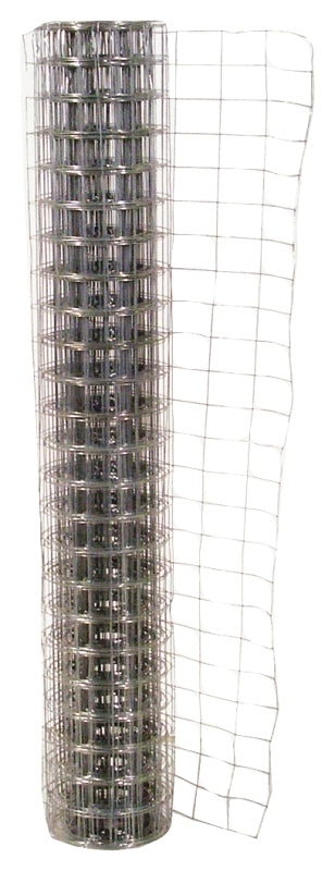 Jackson Wire 10152514 Welded Garden Fence, 50 ft L, 36 in H, 3 x 2 in Mesh, 16 ga Gauge, Galvanized