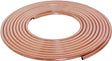 Streamline 3/8X60L Copper Tubing, 1/2 in OD, 3/8 in, 60 ft L, Soft, Type L, Coil