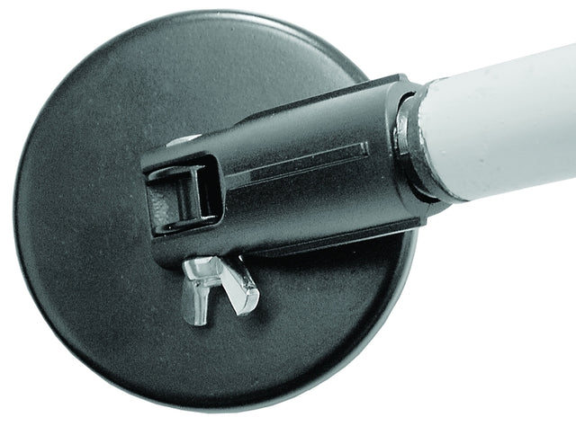 Magnet Source 07508 Magnetic Pickup Tool Attachment with Broom Handle, 3-1/4 in Dia, 3-1/4 in H, Plastic