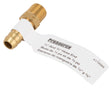 ProSource TA-054 Air Hose End, 1/4 in, MNPT, Brass, Brass, Pack of 25