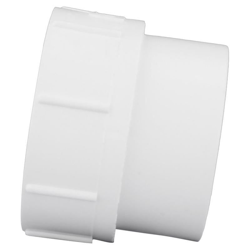 Charlotte Pipe 6 in. Spigot X 6 in. D FPT PVC Pipe Adapter